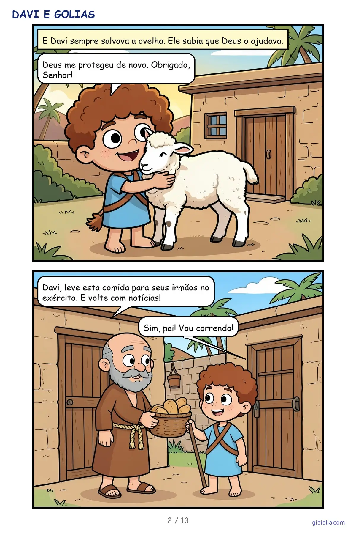 Davi e Golias, página 2