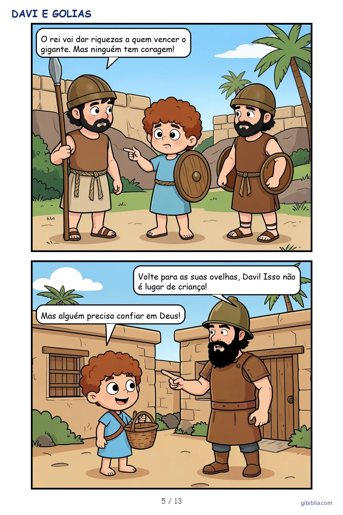 Davi e Golias, página 5