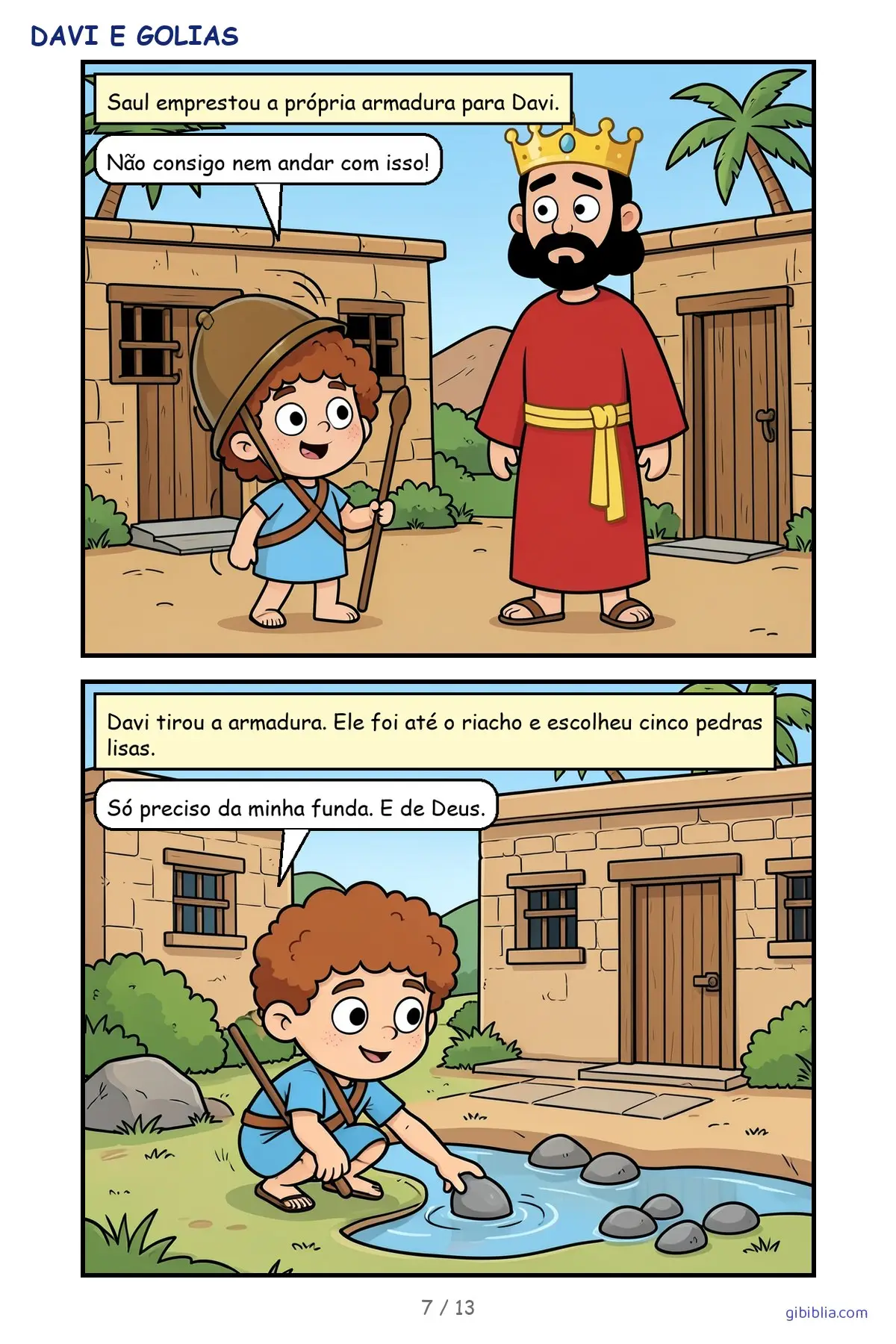 Davi e Golias, página 7