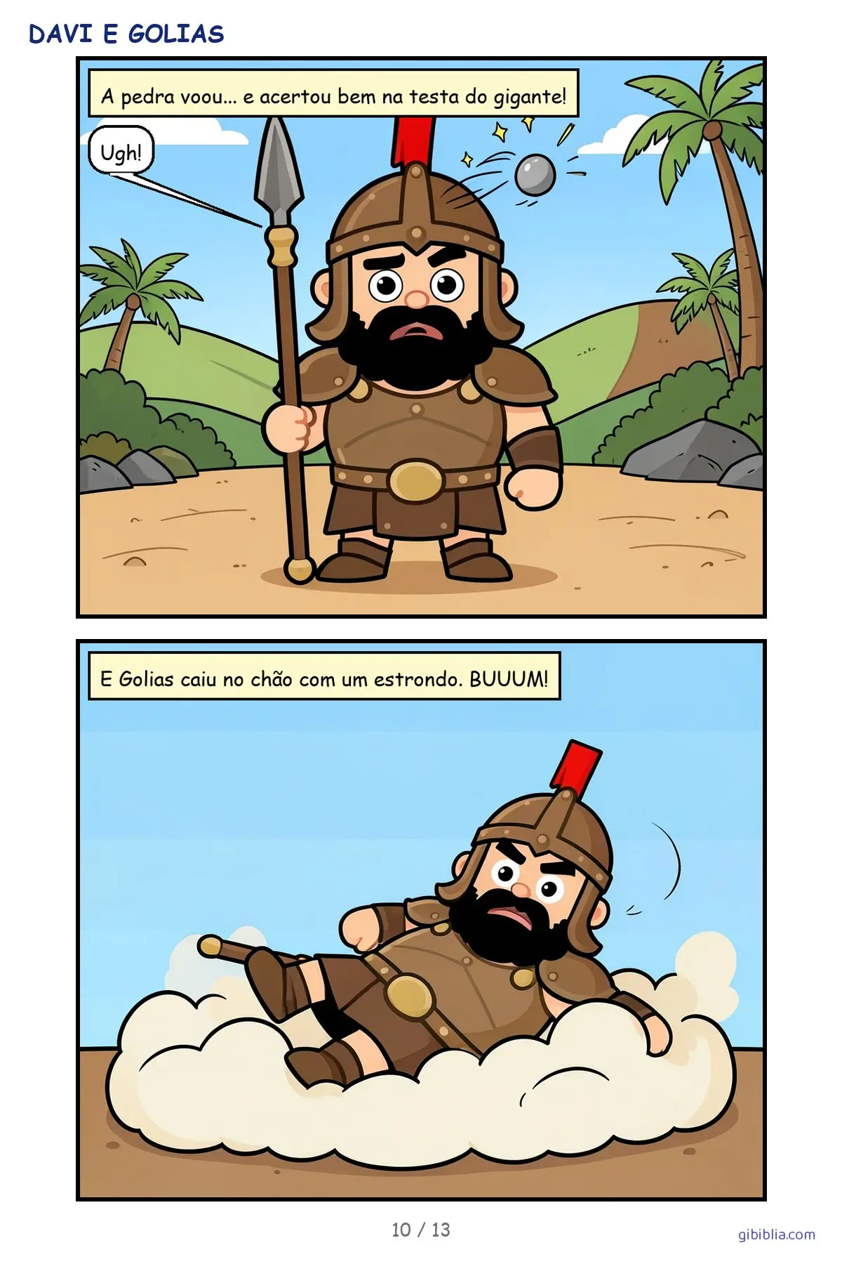 Davi e Golias, página 10