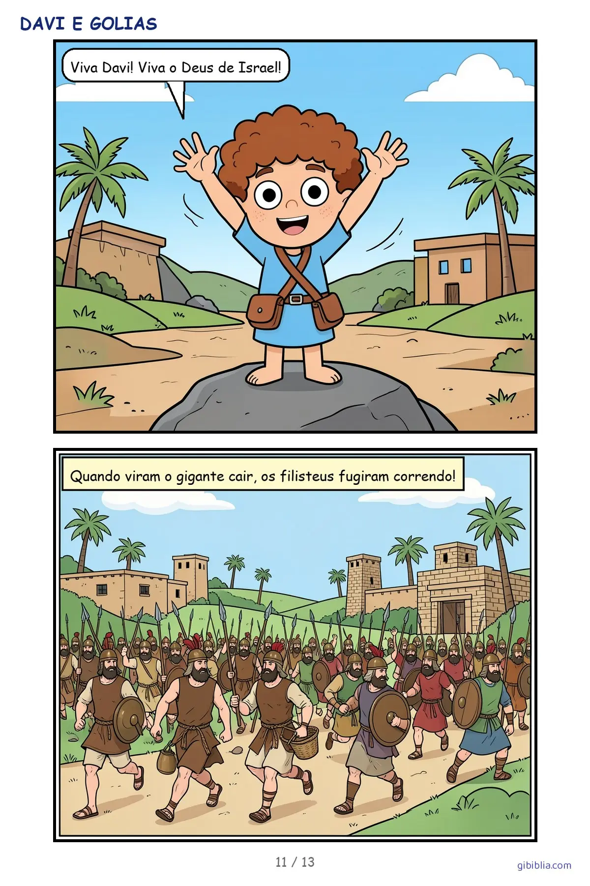 Davi e Golias, página 11